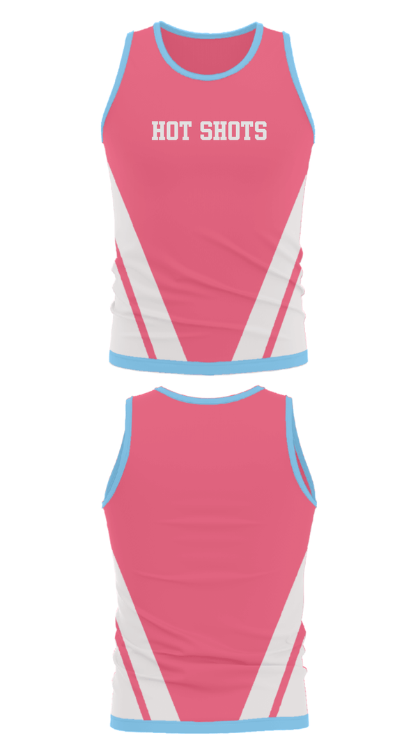 Tank Top, Hot Shots, Women's Basketball, Teamtime, Team time, sublimation, custom sports apparel, team uniforms, spirit wear, spiritwear, sports uniforms, custom shirts, team store, custom team store, fundraiser sports, apparel fundraiser