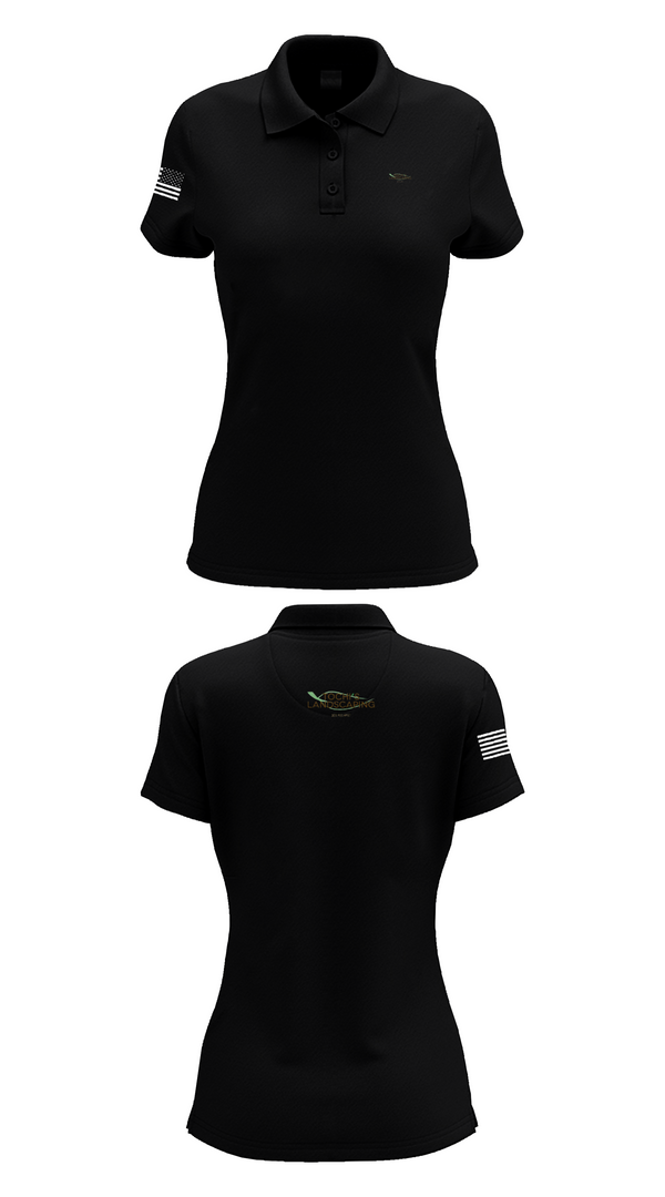 Womens Short Sleeve Performance Polo, Tochi’s Landscaping, , Teamtime, Team time, sublimation, custom sports apparel, team uniforms, spirit wear, spiritwear, sports uniforms, custom shirts, team store, custom team store, fundraiser sports, apparel fundraiser