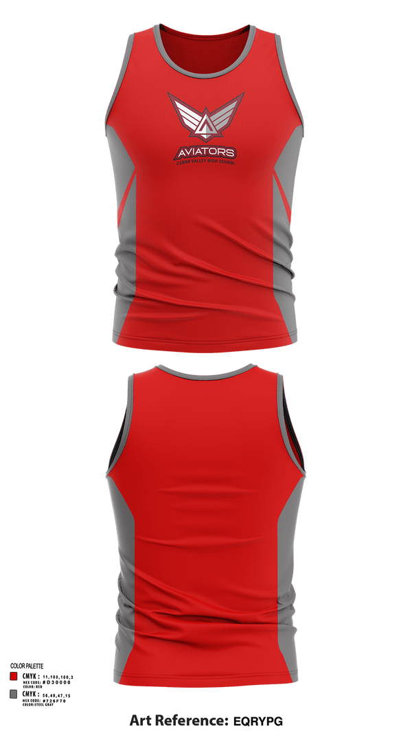 Tank Top, Cedar Valley High School Cross Country, Cross Country, Teamtime, Team time, sublimation, custom sports apparel, team uniforms, spirit wear, spiritwear, sports uniforms, custom shirts, team store, custom team store, fundraiser sports, apparel fundraiser