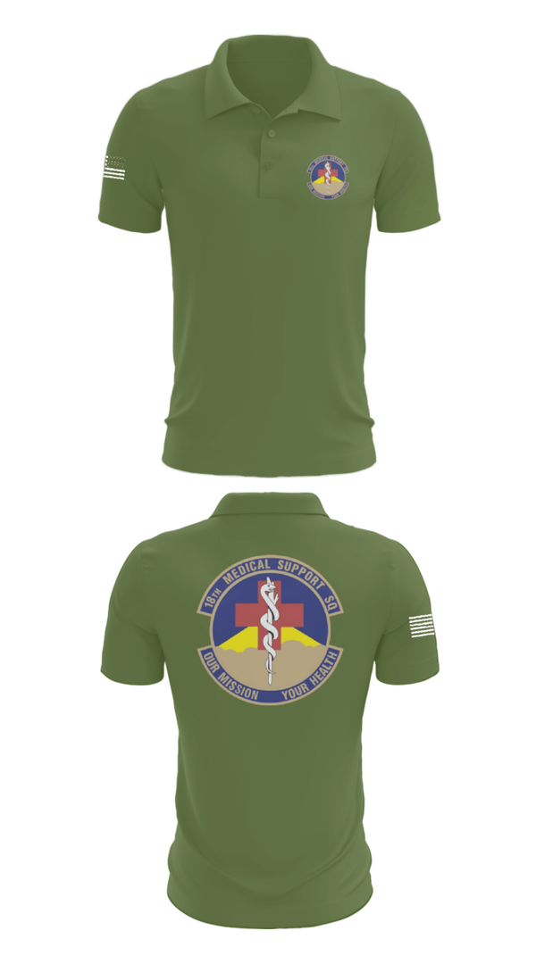 Short Sleeve Performance Polo, 18 MDSS, Air Force, Teamtime, Team time, sublimation, custom sports apparel, team uniforms, spirit wear, spiritwear, sports uniforms, custom shirts, team store, custom team store, fundraiser sports, apparel fundraiser