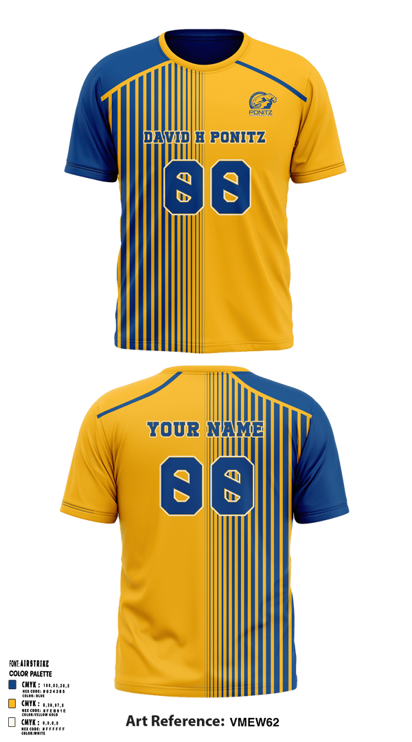 Short Sleeve Performance Shirt, David H Ponitz Career Technology Center Volleyball, Men's Volleyball, Teamtime, Team time, sublimation, custom sports apparel, team uniforms, spirit wear, spiritwear, sports uniforms, custom shirts, team store, custom team store, fundraiser sports, apparel fundraiser