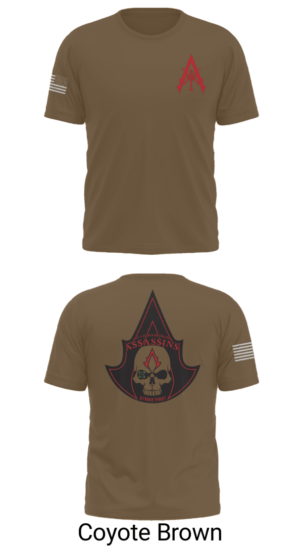Short Sleeve Performance Shirt, A Co. 1-3 AB, Army, Teamtime, Team time, sublimation, custom sports apparel, team uniforms, spirit wear, spiritwear, sports uniforms, custom shirts, team store, custom team store, fundraiser sports, apparel fundraiser