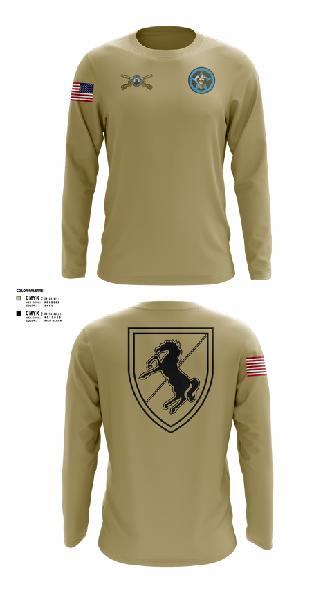 Long Sleeve Performance Shirt, Bandit Troop, Army, Teamtime, Team time, sublimation, custom sports apparel, team uniforms, spirit wear, spiritwear, sports uniforms, custom shirts, team store, custom team store, fundraiser sports, apparel fundraiser