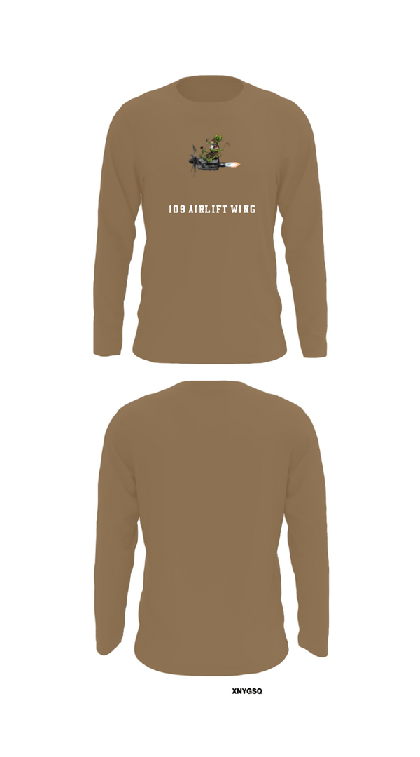 Long Sleeve Performance Shirt, 109 Airlift Wing, Air Force, Teamtime, Team time, sublimation, custom sports apparel, team uniforms, spirit wear, spiritwear, sports uniforms, custom shirts, team store, custom team store, fundraiser sports, apparel fundraiser