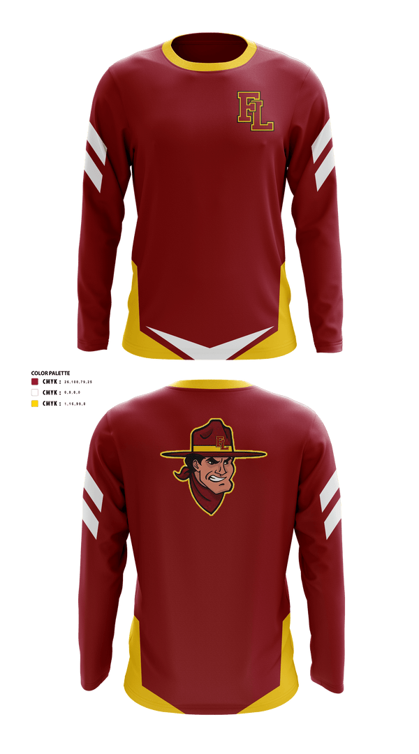 Long Sleeve Performance Shirt, Forest Lake Area High School Golf, Golf, Teamtime, Team time, sublimation, custom sports apparel, team uniforms, spirit wear, spiritwear, sports uniforms, custom shirts, team store, custom team store, fundraiser sports, apparel fundraiser