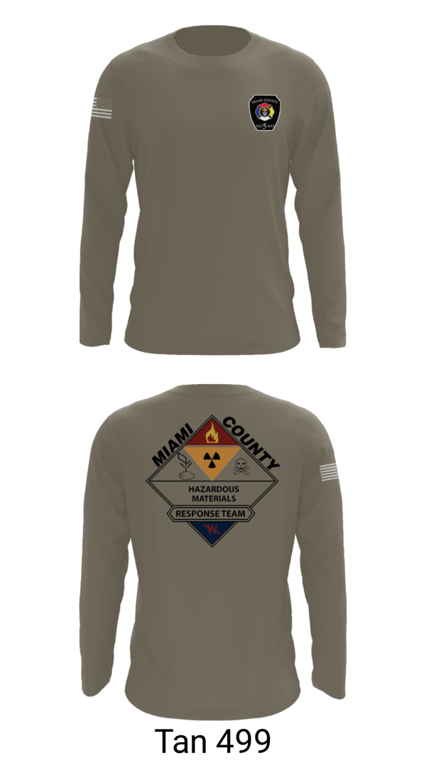 Long Sleeve Performance Shirt, Miami County Hazmat, , Teamtime, Team time, sublimation, custom sports apparel, team uniforms, spirit wear, spiritwear, sports uniforms, custom shirts, team store, custom team store, fundraiser sports, apparel fundraiser