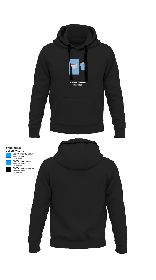Hoodie, Venture cleaning solutions, , Teamtime, Team time, sublimation, custom sports apparel, team uniforms, spirit wear, spiritwear, sports uniforms, custom shirts, team store, custom team store, fundraiser sports, apparel fundraiser