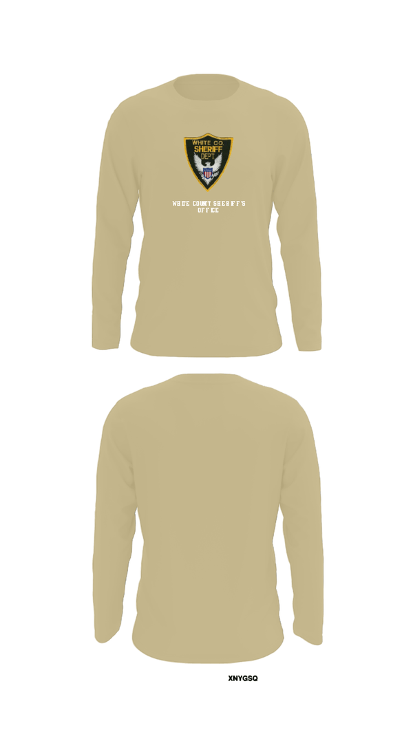 Long Sleeve Performance Shirt, White County Sheriff's Office, Police, Teamtime, Team time, sublimation, custom sports apparel, team uniforms, spirit wear, spiritwear, sports uniforms, custom shirts, team store, custom team store, fundraiser sports, apparel fundraiser