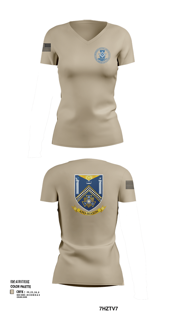 Womens Short Sleeve Vneck Shirt, 718 CES, Air Force, Teamtime, Team time, sublimation, custom sports apparel, team uniforms, spirit wear, spiritwear, sports uniforms, custom shirts, team store, custom team store, fundraiser sports, apparel fundraiser