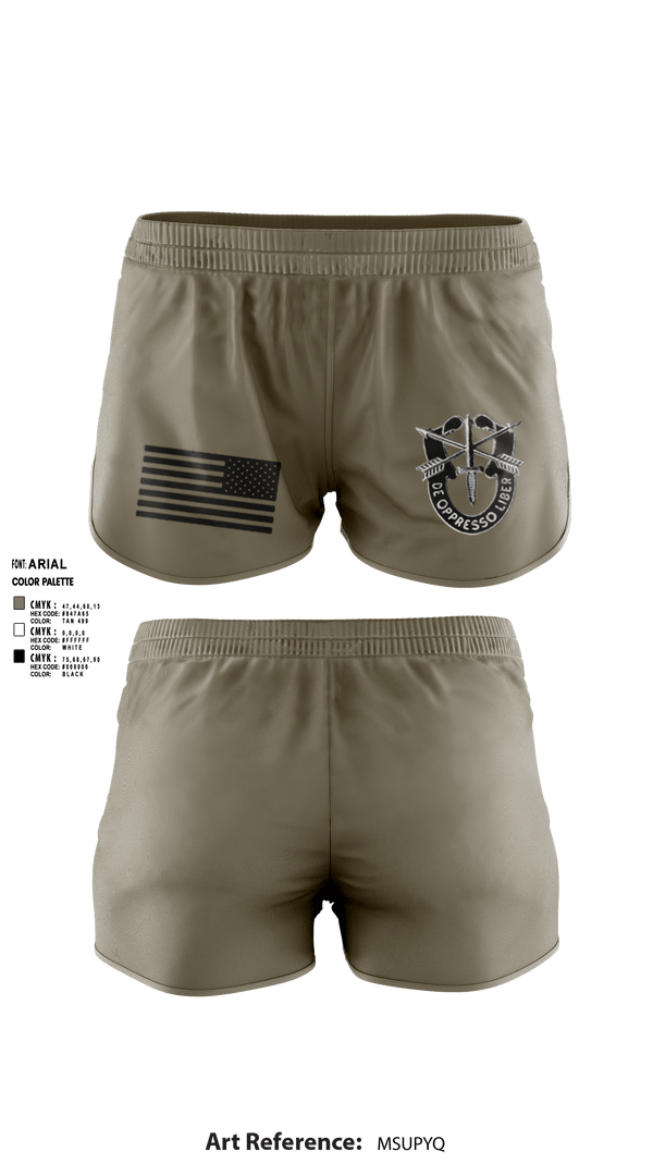 Ranger Panties, 20th group, Army, Teamtime, Team time, sublimation, custom sports apparel, team uniforms, spirit wear, spiritwear, sports uniforms, custom shirts, team store, custom team store, fundraiser sports, apparel fundraiser