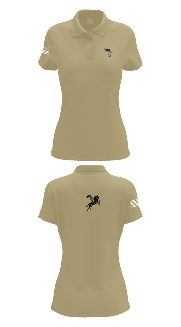 Womens Short Sleeve Performance Polo, Oklahoma State University Ranger Challenge, Army, Teamtime, Team time, sublimation, custom sports apparel, team uniforms, spirit wear, spiritwear, sports uniforms, custom shirts, team store, custom team store, fundraiser sports, apparel fundraiser