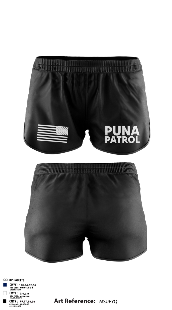 Ranger Panties, Puna Patrol, , Teamtime, Team time, sublimation, custom sports apparel, team uniforms, spirit wear, spiritwear, sports uniforms, custom shirts, team store, custom team store, fundraiser sports, apparel fundraiser