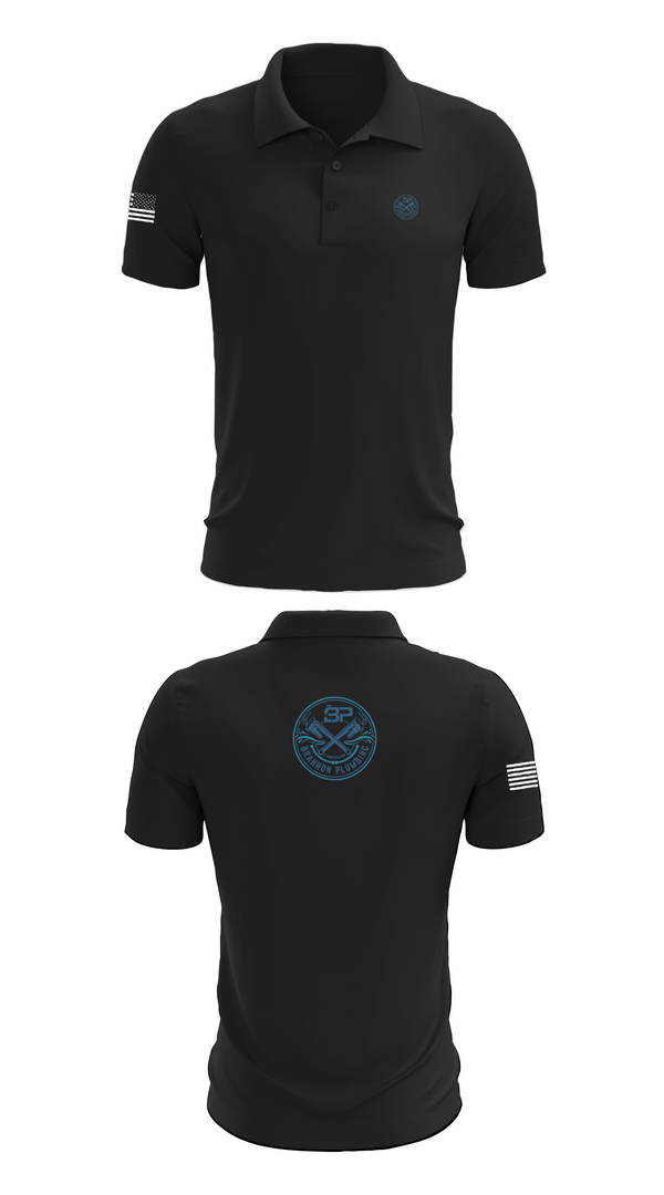 Short Sleeve Performance Polo, Brannon Plumbing & Construction, , Teamtime, Team time, sublimation, custom sports apparel, team uniforms, spirit wear, spiritwear, sports uniforms, custom shirts, team store, custom team store, fundraiser sports, apparel fundraiser