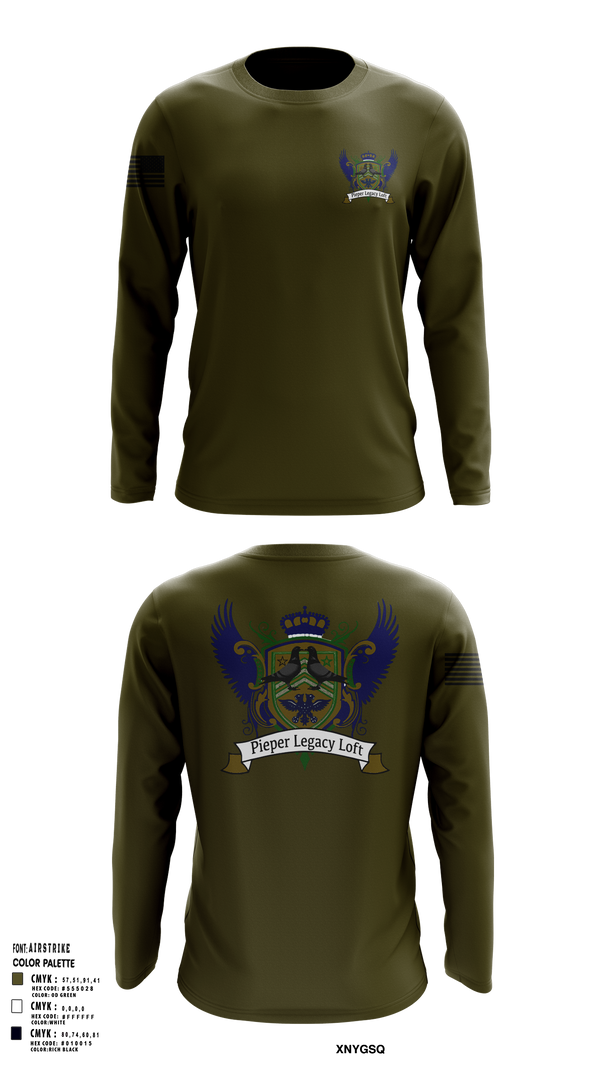 Long Sleeve Performance Shirt, Pieper Legacy Loft, , Teamtime, Team time, sublimation, custom sports apparel, team uniforms, spirit wear, spiritwear, sports uniforms, custom shirts, team store, custom team store, fundraiser sports, apparel fundraiser