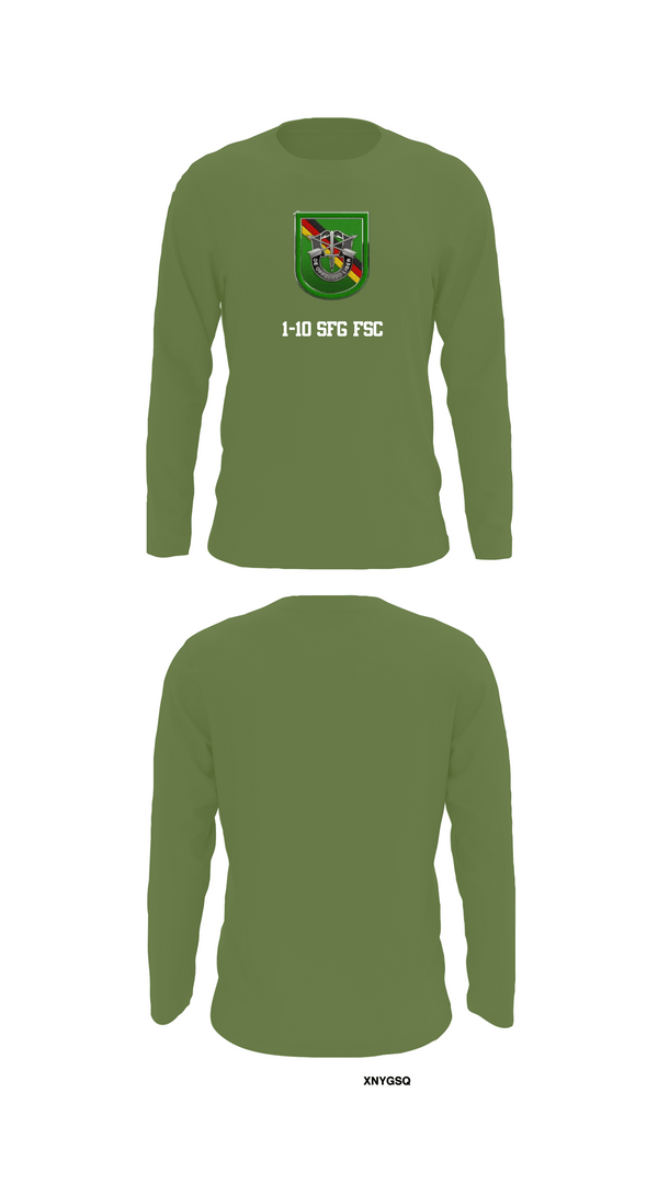 Long Sleeve Performance Shirt, 1-10 SFG FSC, Army, Teamtime, Team time, sublimation, custom sports apparel, team uniforms, spirit wear, spiritwear, sports uniforms, custom shirts, team store, custom team store, fundraiser sports, apparel fundraiser