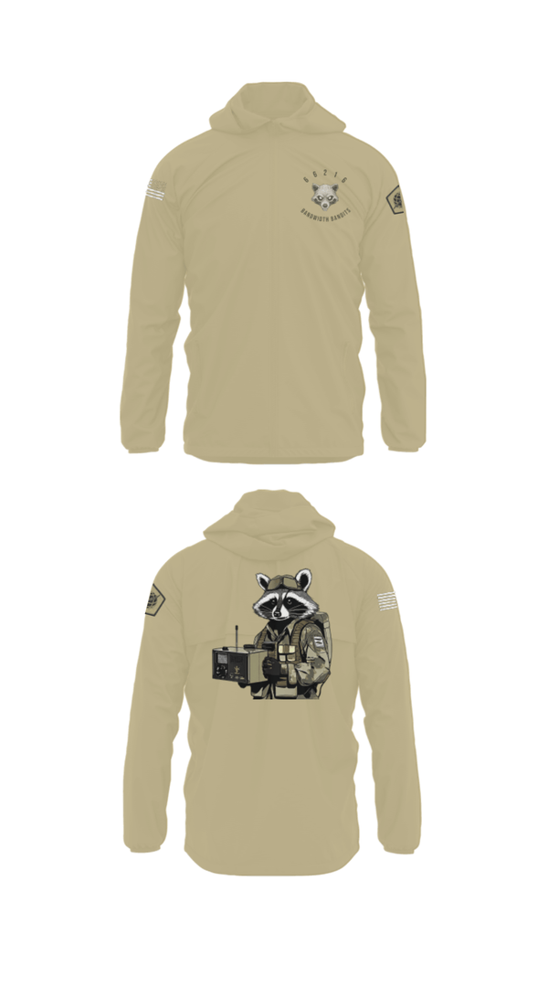 Windbreaker, Node 66216 Bandwidth Bandits, Army, Teamtime, Team time, sublimation, custom sports apparel, team uniforms, spirit wear, spiritwear, sports uniforms, custom shirts, team store, custom team store, fundraiser sports, apparel fundraiser