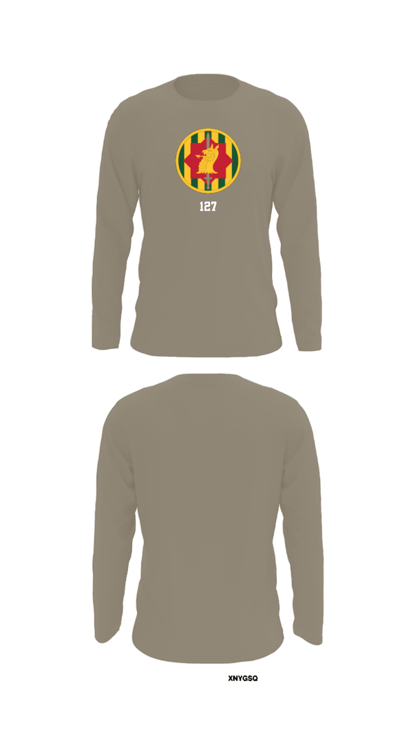 Long Sleeve Performance Shirt, 127, Army, Teamtime, Team time, sublimation, custom sports apparel, team uniforms, spirit wear, spiritwear, sports uniforms, custom shirts, team store, custom team store, fundraiser sports, apparel fundraiser