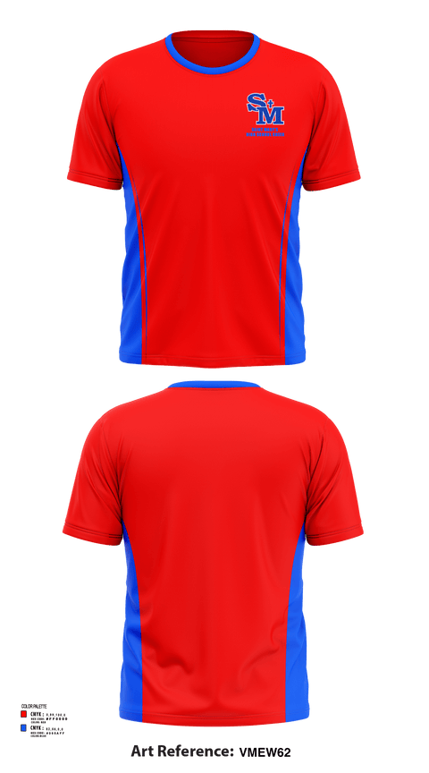 Short Sleeve Performance Shirt, Saint Mary'S High School Cheer, Cheer, Teamtime, Team time, sublimation, custom sports apparel, team uniforms, spirit wear, spiritwear, sports uniforms, custom shirts, team store, custom team store, fundraiser sports, apparel fundraiser