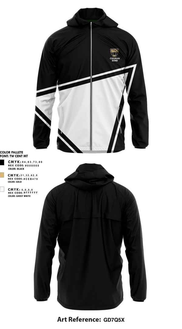 Windbreaker, Cullman Middle School Band, Spirit Store, Teamtime, Team time, sublimation, custom sports apparel, team uniforms, spirit wear, spiritwear, sports uniforms, custom shirts, team store, custom team store, fundraiser sports, apparel fundraiser