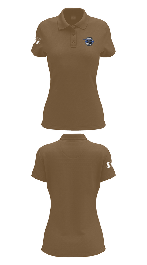 Womens Short Sleeve Performance Polo, Salina Police Department, Police, Teamtime, Team time, sublimation, custom sports apparel, team uniforms, spirit wear, spiritwear, sports uniforms, custom shirts, team store, custom team store, fundraiser sports, apparel fundraiser