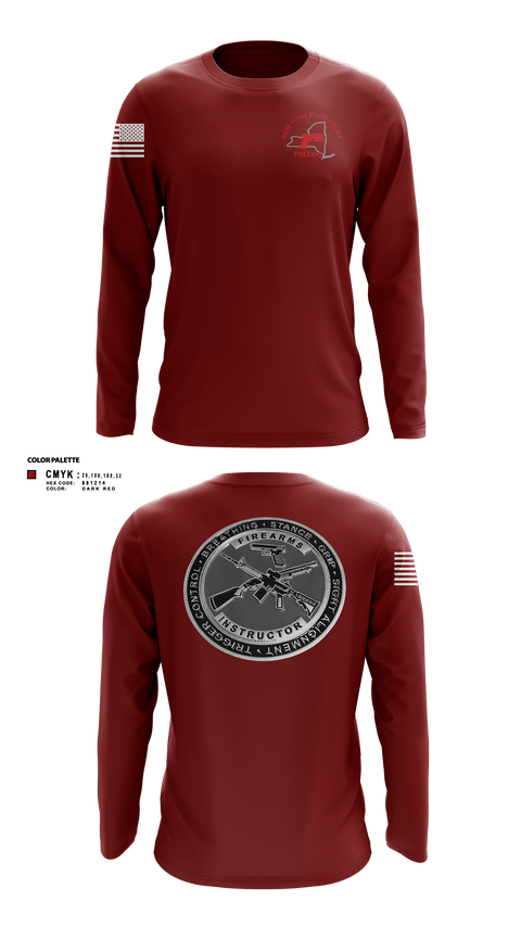 Long Sleeve Performance Shirt, Firearms and Tactics training, Police, Teamtime, Team time, sublimation, custom sports apparel, team uniforms, spirit wear, spiritwear, sports uniforms, custom shirts, team store, custom team store, fundraiser sports, apparel fundraiser