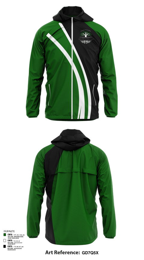 Windbreaker, Green Grace Lawn Care and Landscaping, , Teamtime, Team time, sublimation, custom sports apparel, team uniforms, spirit wear, spiritwear, sports uniforms, custom shirts, team store, custom team store, fundraiser sports, apparel fundraiser