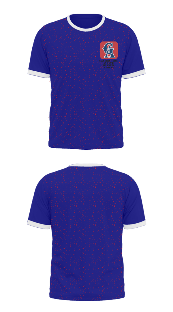 Short Sleeve Performance Shirt, Glen Allen Youth Athletic Association Baseball, Baseball, Teamtime, Team time, sublimation, custom sports apparel, team uniforms, spirit wear, spiritwear, sports uniforms, custom shirts, team store, custom team store, fundraiser sports, apparel fundraiser