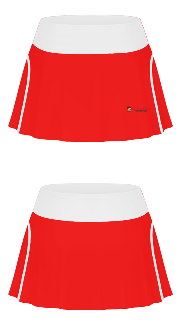 Skort, Santa Maria High School Tennis, Tennis, Teamtime, Team time, sublimation, custom sports apparel, team uniforms, spirit wear, spiritwear, sports uniforms, custom shirts, team store, custom team store, fundraiser sports, apparel fundraiser