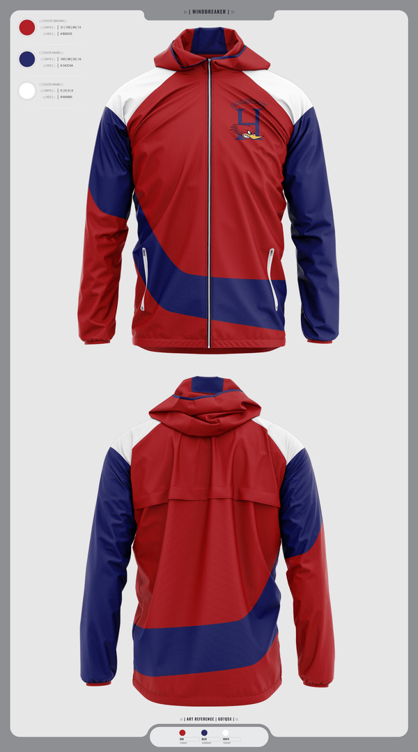 Windbreaker, Holbrook High School Wrestling, Wrestling, Teamtime, Team time, sublimation, custom sports apparel, team uniforms, spirit wear, spiritwear, sports uniforms, custom shirts, team store, custom team store, fundraiser sports, apparel fundraiser