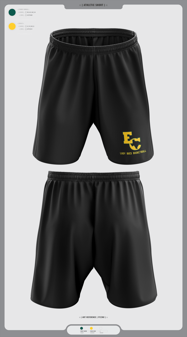 Athletic Shorts With Pockets, East Chambers High School Basketball, Women's Basketball, Teamtime, Team time, sublimation, custom sports apparel, team uniforms, spirit wear, spiritwear, sports uniforms, custom shirts, team store, custom team store, fundraiser sports, apparel fundraiser