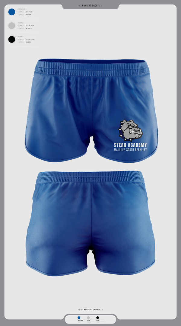 Womens Shorts, Steam Academy at McCluer South Berkeley, Spirit Store, Teamtime, Team time, sublimation, custom sports apparel, team uniforms, spirit wear, spiritwear, sports uniforms, custom shirts, team store, custom team store, fundraiser sports, apparel fundraiser