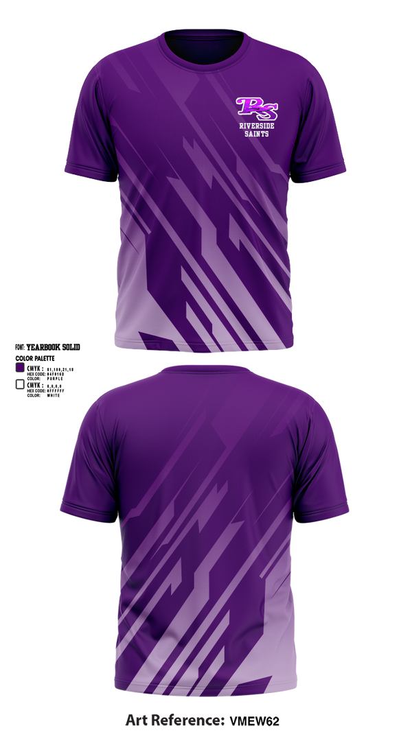 Short Sleeve Performance Shirt, Riverside Saints, Track & Field, Teamtime, Team time, sublimation, custom sports apparel, team uniforms, spirit wear, spiritwear, sports uniforms, custom shirts, team store, custom team store, fundraiser sports, apparel fundraiser