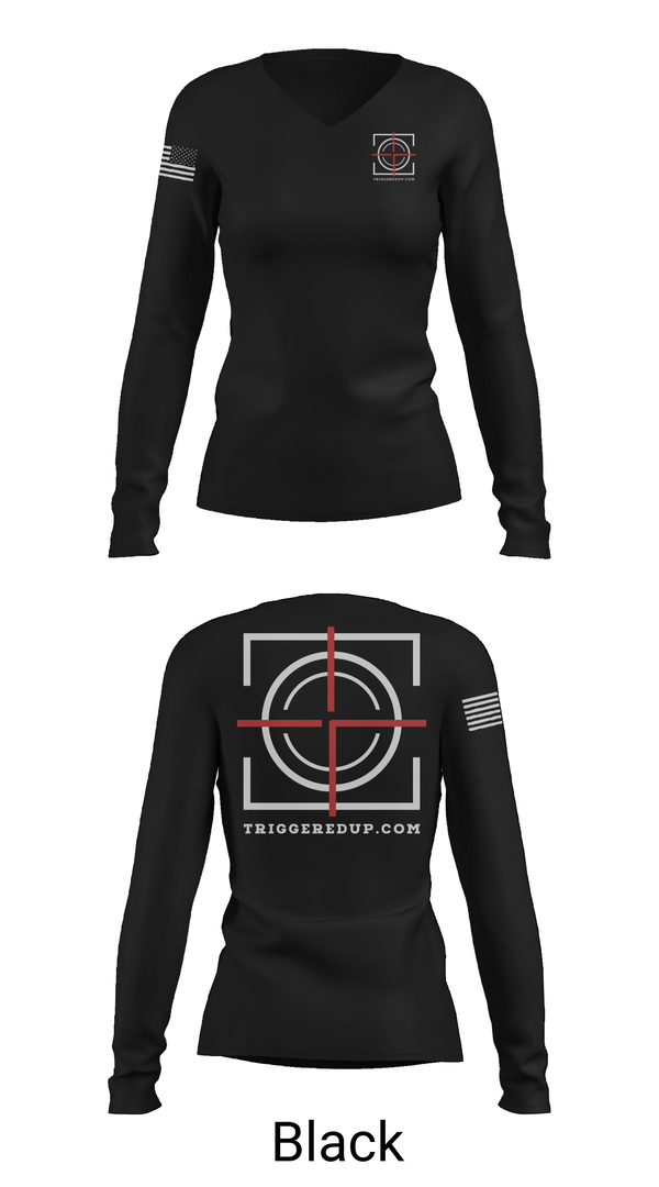 Womens Long Sleeve Vneck Shirt, , , Teamtime, Team time, sublimation, custom sports apparel, team uniforms, spirit wear, spiritwear, sports uniforms, custom shirts, team store, custom team store, fundraiser sports, apparel fundraiser