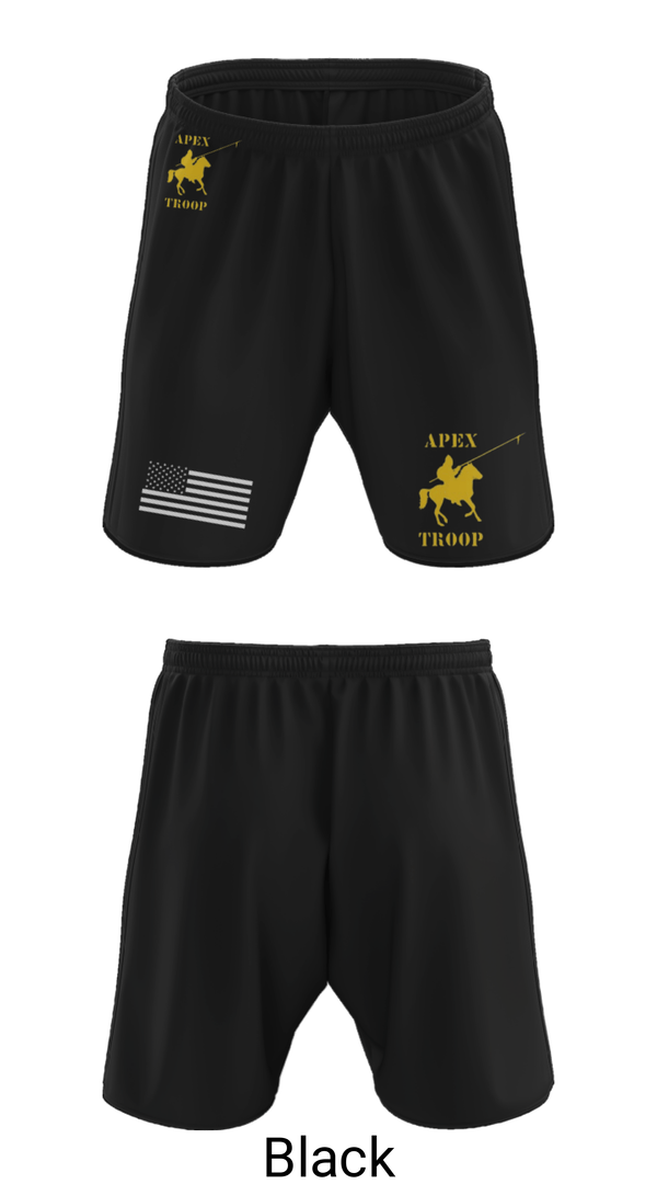 Athletic Shorts With Pockets, Alpha Troop, 1-221 CAV, National Guard, Teamtime, Team time, sublimation, custom sports apparel, team uniforms, spirit wear, spiritwear, sports uniforms, custom shirts, team store, custom team store, fundraiser sports, apparel fundraiser