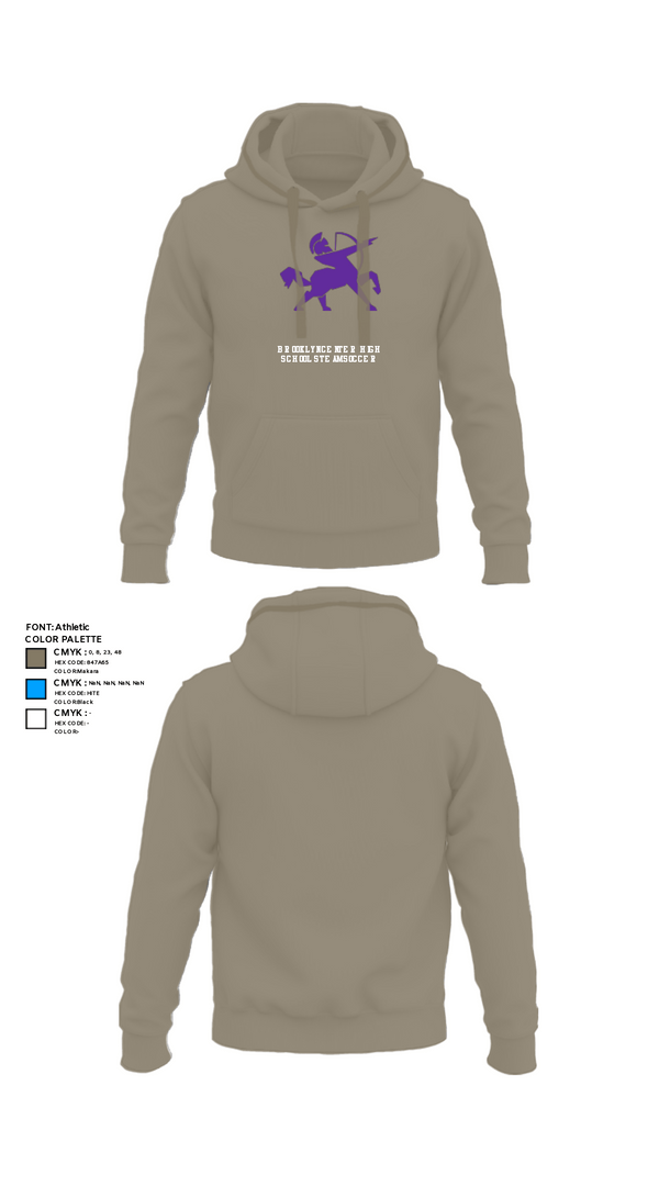 Hoodie, Brooklyn Center High School Steam Soccer, Men's Soccer, Teamtime, Team time, sublimation, custom sports apparel, team uniforms, spirit wear, spiritwear, sports uniforms, custom shirts, team store, custom team store, fundraiser sports, apparel fundraiser