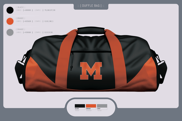 Duffle Bag, Milton Area Black Panthers, , Teamtime, Team time, sublimation, custom sports apparel, team uniforms, spirit wear, spiritwear, sports uniforms, custom shirts, team store, custom team store, fundraiser sports, apparel fundraiser