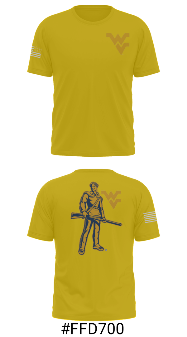 Short Sleeve Performance Shirt, West Virginia University Track, Track & Field, Teamtime, Team time, sublimation, custom sports apparel, team uniforms, spirit wear, spiritwear, sports uniforms, custom shirts, team store, custom team store, fundraiser sports, apparel fundraiser