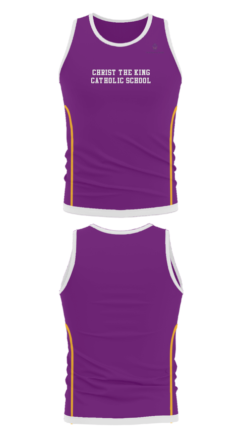 Tank Top, Christ The King Catholic School, Spirit Store, Teamtime, Team time, sublimation, custom sports apparel, team uniforms, spirit wear, spiritwear, sports uniforms, custom shirts, team store, custom team store, fundraiser sports, apparel fundraiser