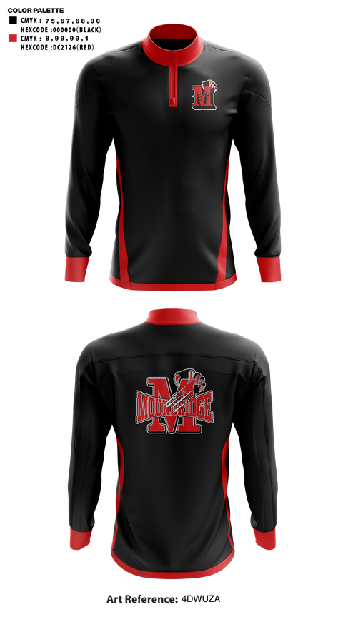 Quarter Zip Jacket, Moundridge High School Basketball, Women's Basketball, Teamtime, Team time, sublimation, custom sports apparel, team uniforms, spirit wear, spiritwear, sports uniforms, custom shirts, team store, custom team store, fundraiser sports, apparel fundraiser