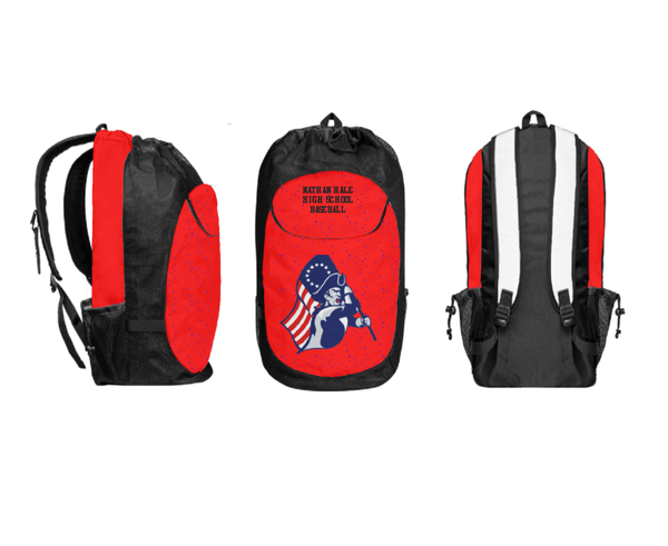 Gear Bag, Nathan Hale High School Baseball, Baseball, Teamtime, Team time, sublimation, custom sports apparel, team uniforms, spirit wear, spiritwear, sports uniforms, custom shirts, team store, custom team store, fundraiser sports, apparel fundraiser