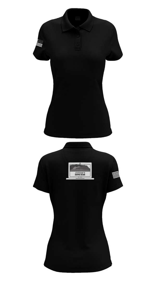 Womens Short Sleeve Performance Polo, Jordan’s Graphic Designs, , Teamtime, Team time, sublimation, custom sports apparel, team uniforms, spirit wear, spiritwear, sports uniforms, custom shirts, team store, custom team store, fundraiser sports, apparel fundraiser