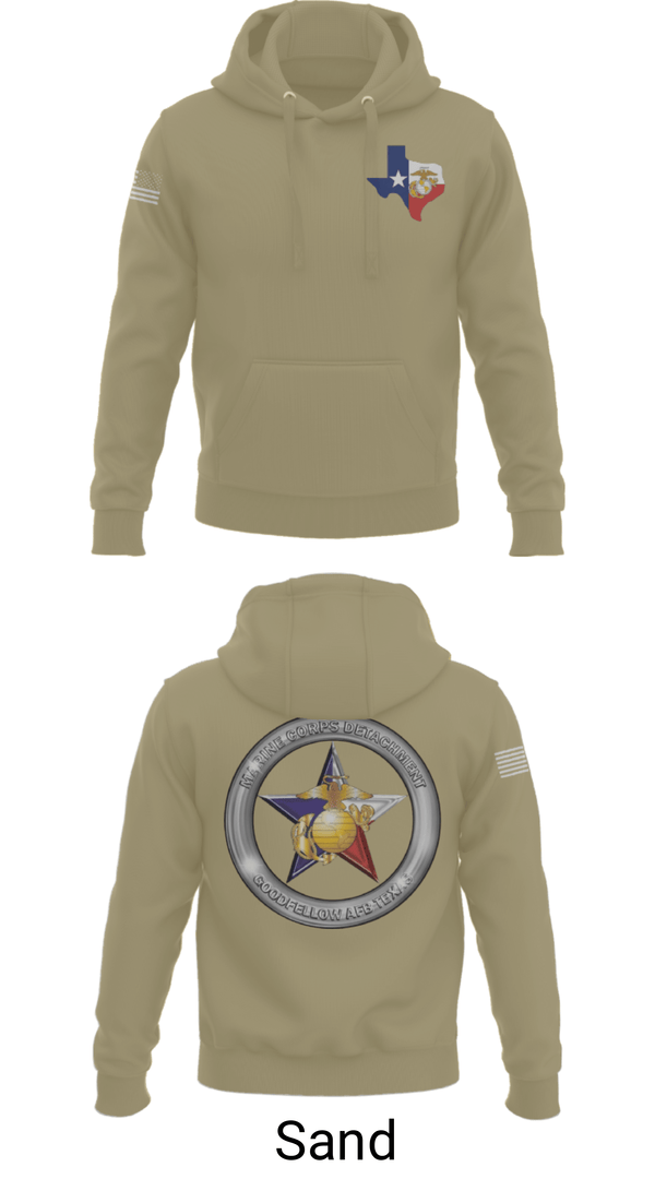 Hoodie, Goodfellow AFB MCD, Marines, Teamtime, Team time, sublimation, custom sports apparel, team uniforms, spirit wear, spiritwear, sports uniforms, custom shirts, team store, custom team store, fundraiser sports, apparel fundraiser