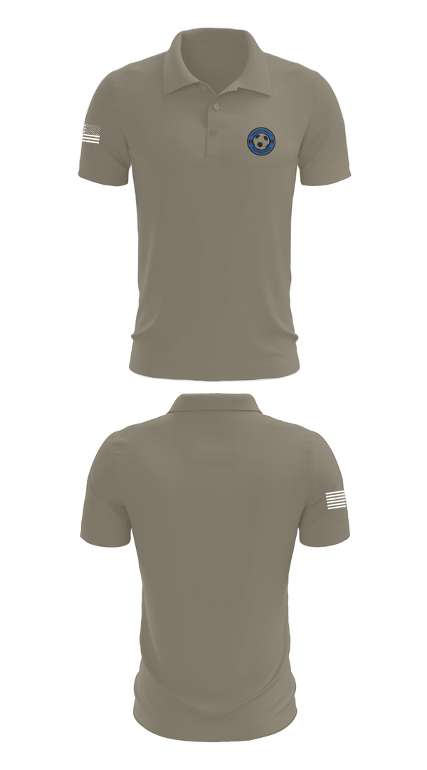 Short Sleeve Performance Polo, Springfield United, Men's Soccer, Teamtime, Team time, sublimation, custom sports apparel, team uniforms, spirit wear, spiritwear, sports uniforms, custom shirts, team store, custom team store, fundraiser sports, apparel fundraiser