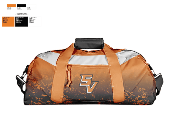Duffle Bag, South View High School Volleyball, Men's Volleyball, Teamtime, Team time, sublimation, custom sports apparel, team uniforms, spirit wear, spiritwear, sports uniforms, custom shirts, team store, custom team store, fundraiser sports, apparel fundraiser