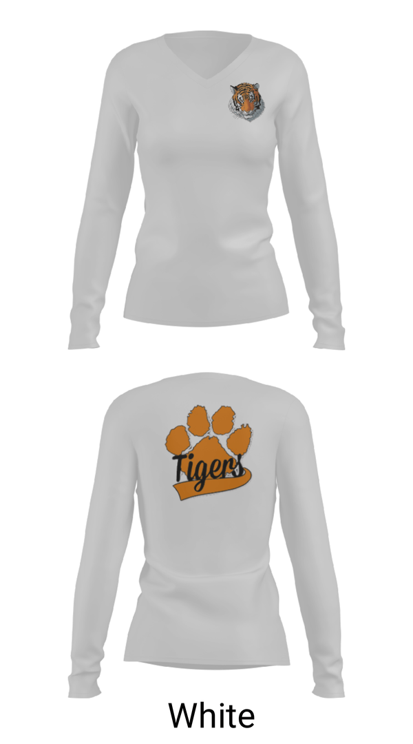 Womens Long Sleeve Vneck Shirt, Granite Falls Middle School Soccer, Men's Soccer, Teamtime, Team time, sublimation, custom sports apparel, team uniforms, spirit wear, spiritwear, sports uniforms, custom shirts, team store, custom team store, fundraiser sports, apparel fundraiser