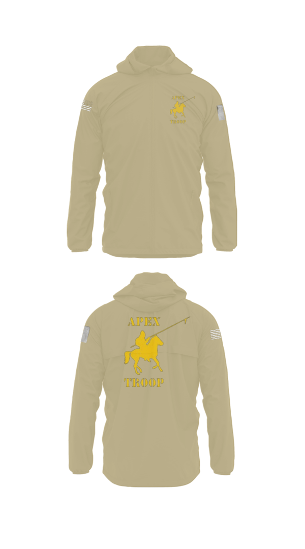 Windbreaker, Alpha Troop, 1-221 CAV, National Guard, Teamtime, Team time, sublimation, custom sports apparel, team uniforms, spirit wear, spiritwear, sports uniforms, custom shirts, team store, custom team store, fundraiser sports, apparel fundraiser