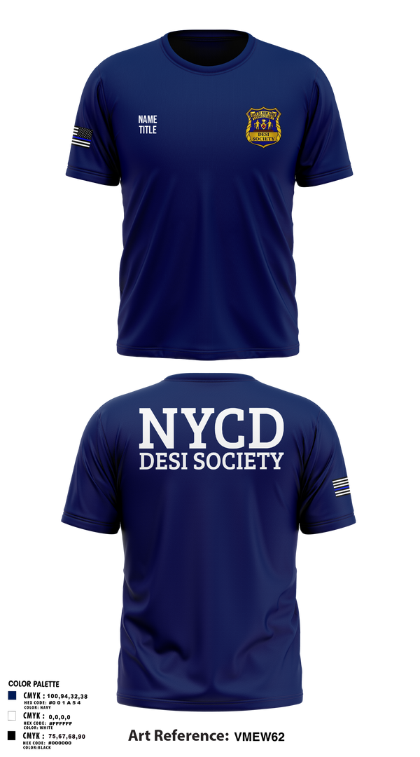 Old School Cotton Feel Shirt, NYCD DESI SOCIETY, Police, Teamtime, Team time, sublimation, custom sports apparel, team uniforms, spirit wear, spiritwear, sports uniforms, custom shirts, team store, custom team store, fundraiser sports, apparel fundraiser