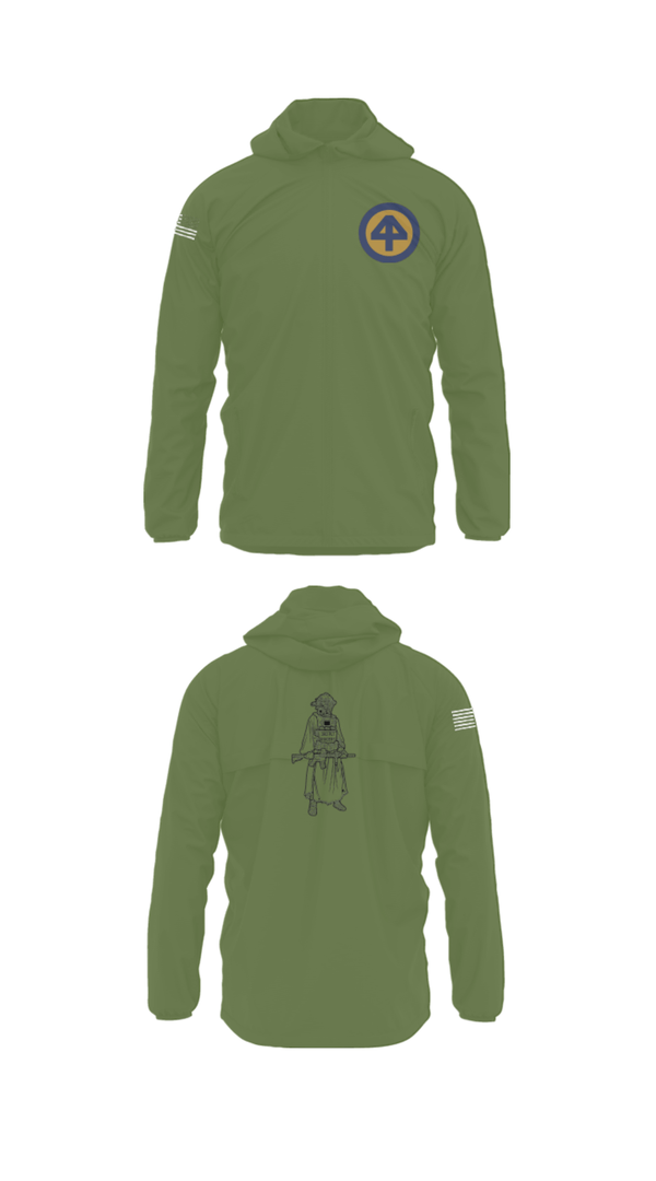 Windbreaker, A Co 1/1-114th, Army, Teamtime, Team time, sublimation, custom sports apparel, team uniforms, spirit wear, spiritwear, sports uniforms, custom shirts, team store, custom team store, fundraiser sports, apparel fundraiser