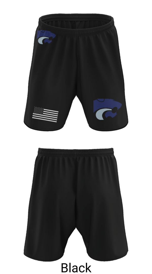 Athletic Shorts With Pockets, DEPEW WILDCATS, Bowling, Teamtime, Team time, sublimation, custom sports apparel, team uniforms, spirit wear, spiritwear, sports uniforms, custom shirts, team store, custom team store, fundraiser sports, apparel fundraiser