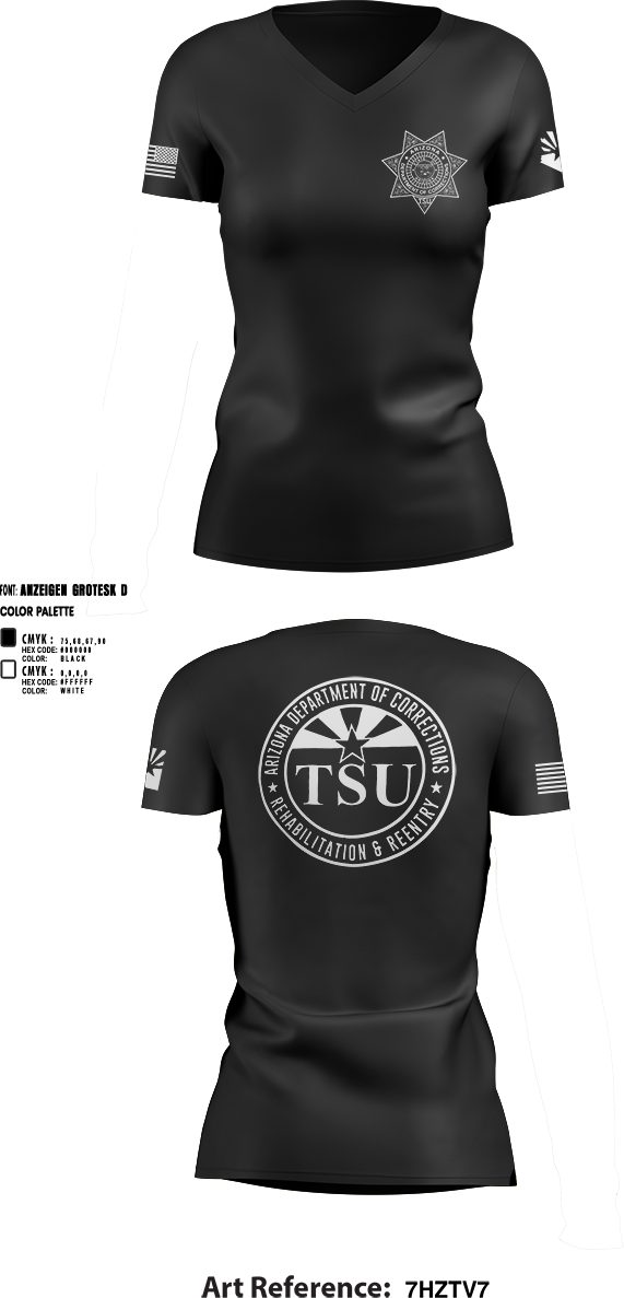 Womens Short Sleeve Vneck Shirt, TSU, Police, Teamtime, Team time, sublimation, custom sports apparel, team uniforms, spirit wear, spiritwear, sports uniforms, custom shirts, team store, custom team store, fundraiser sports, apparel fundraiser